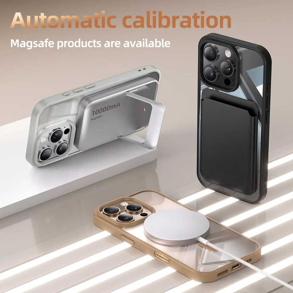 YEETPLANET Magnetic Transparent iPhone Case for iPhone 16 Pro Max