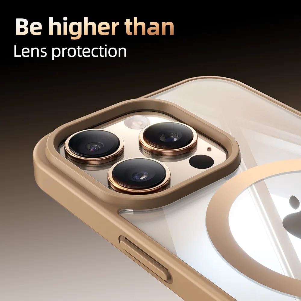 YEETPLANET Magnetic Transparent iPhone Case for iPhone 16 Pro Max